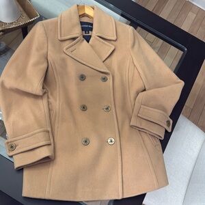 NWOT Land’s End Women’s Short Peacoat